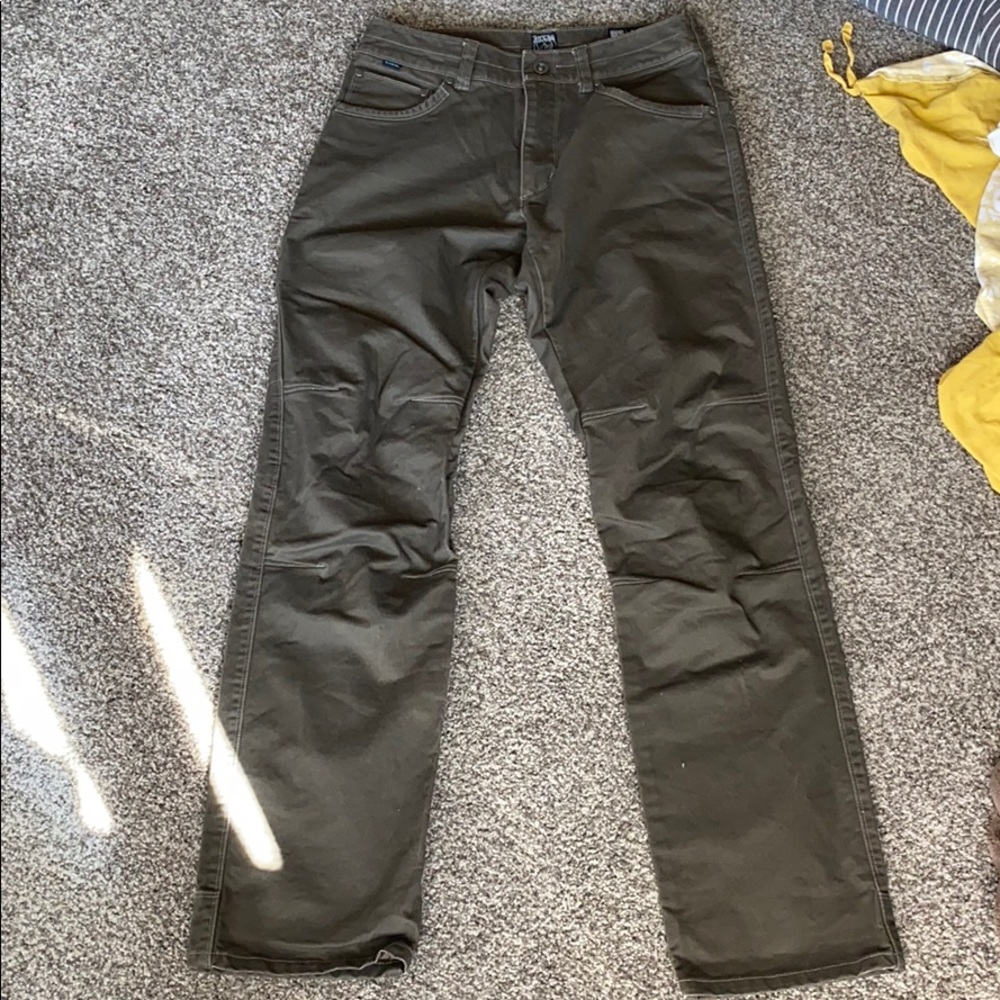Kuhl Rydr pants 30X34 brown like new!